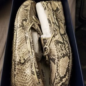 New Cole Haan Grant Women's Snake Print Loafer, size10